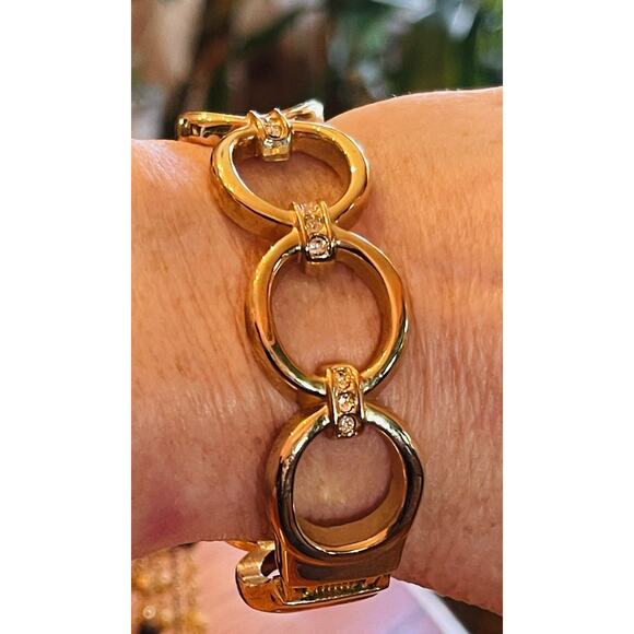 VINTAGE Celestial KIRKS FOLLEY earrings sun moon star dangle with BRACLET READ - Picture 13 of 16